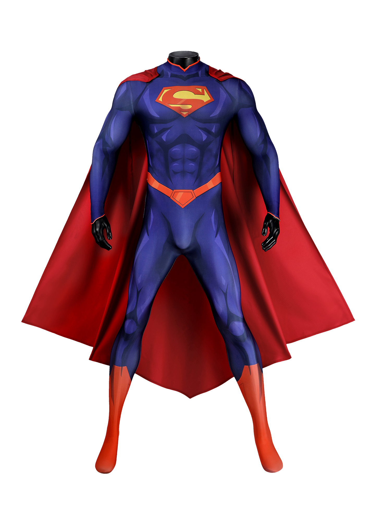 Superhero Man Costume The New 52 Bodysuit Cosplay