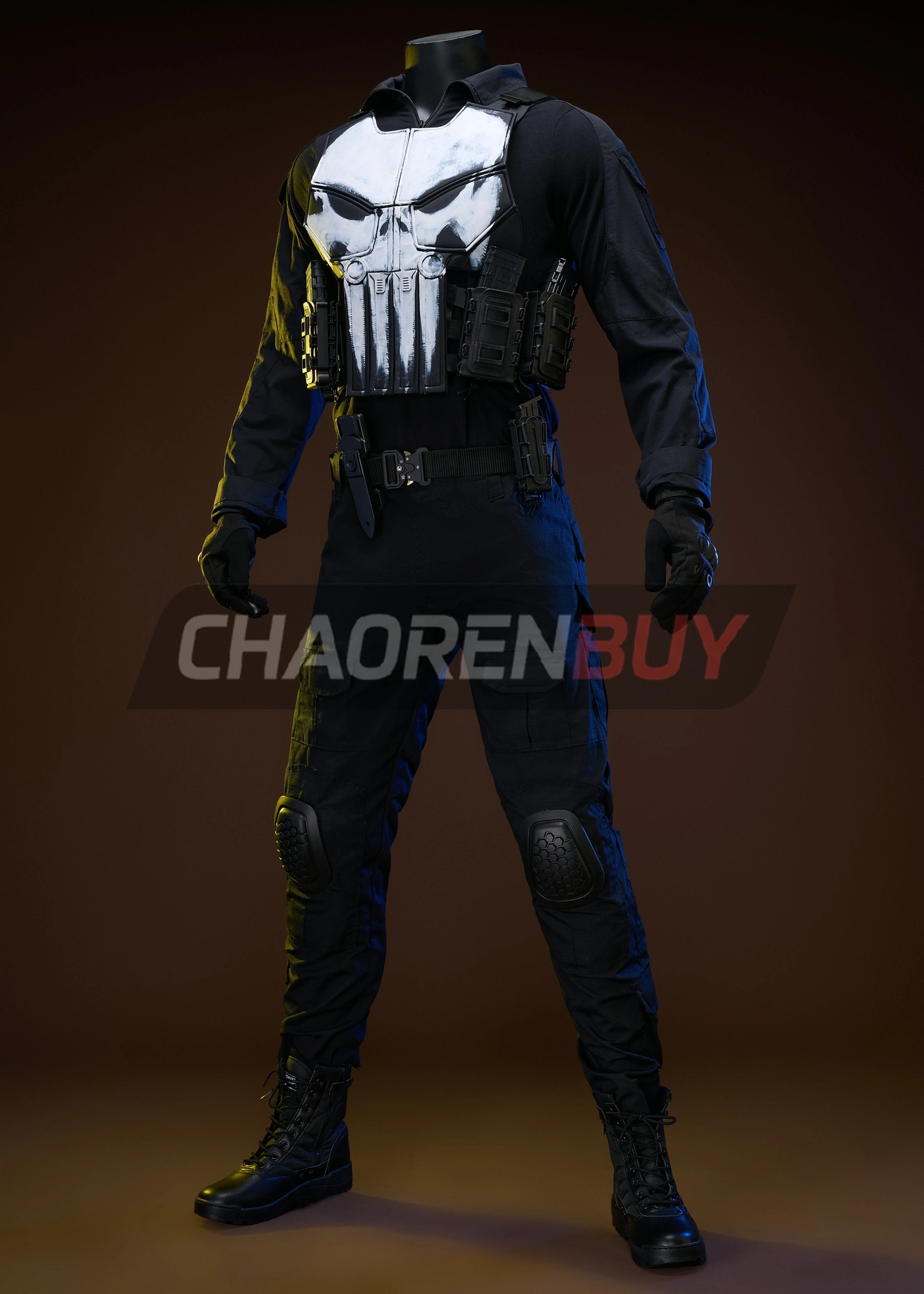 The Punisher Costume One Last Kill Suit Cosplay