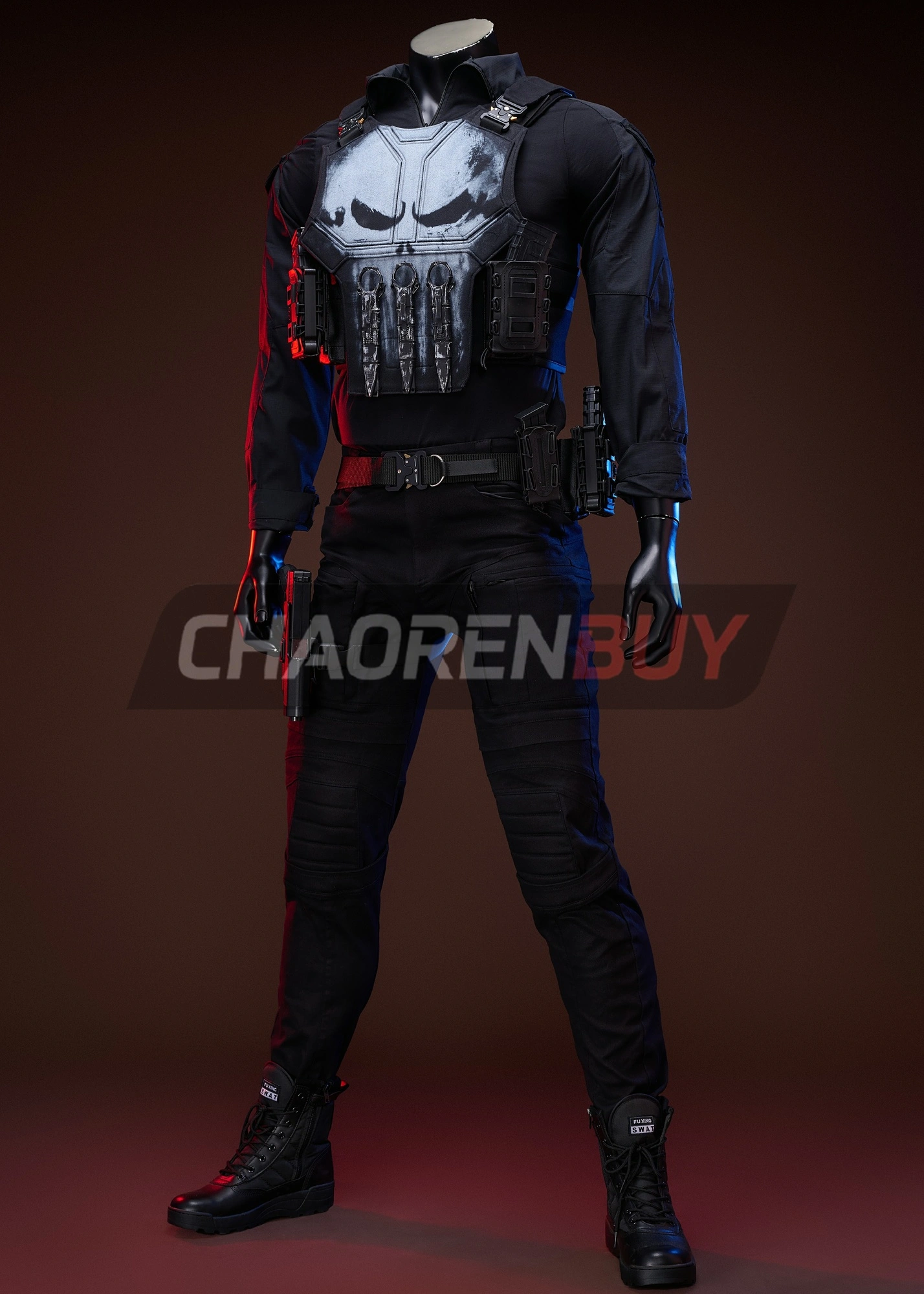 The Punisher Costume Spider-Man: Brand New Day Suit Cosplay