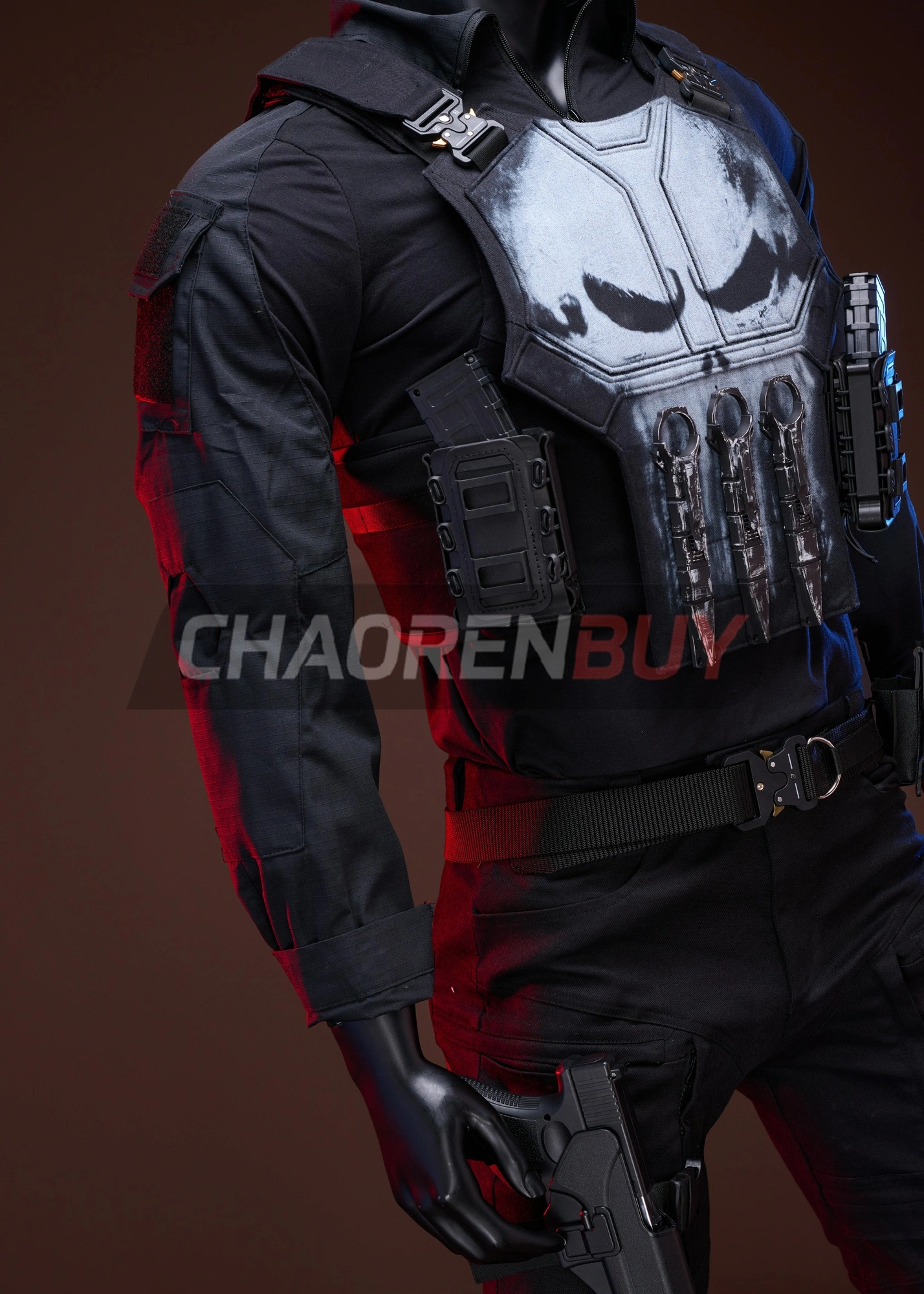 The Punisher Costume Spider-Man: Brand New Day Suit Cosplay