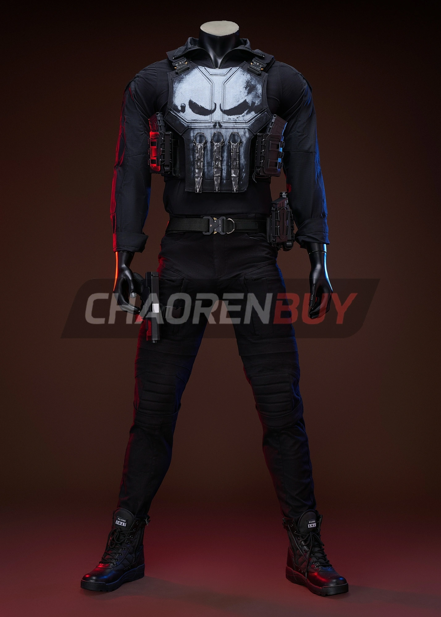 The Punisher Costume Spider-Man: Brand New Day Suit Cosplay