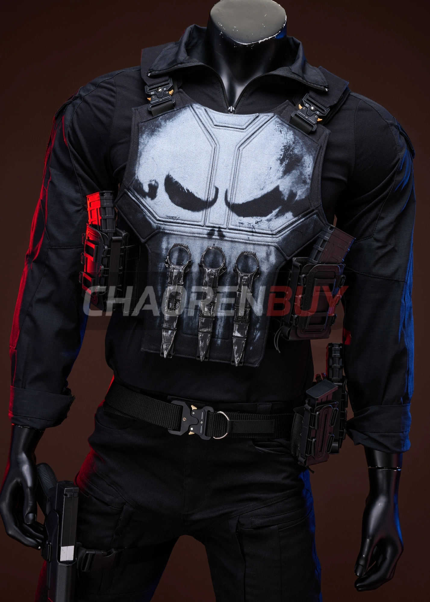 The Punisher Costume Spider-Man: Brand New Day Suit Cosplay
