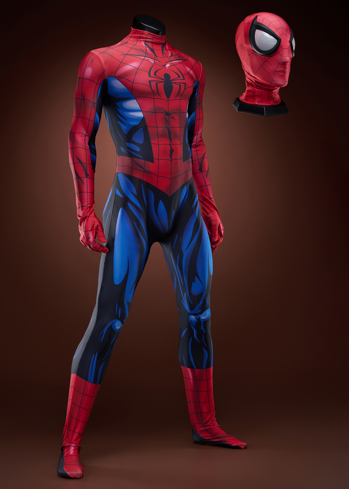 Ultimate Spider Man Costume Cosplay Bodysuit