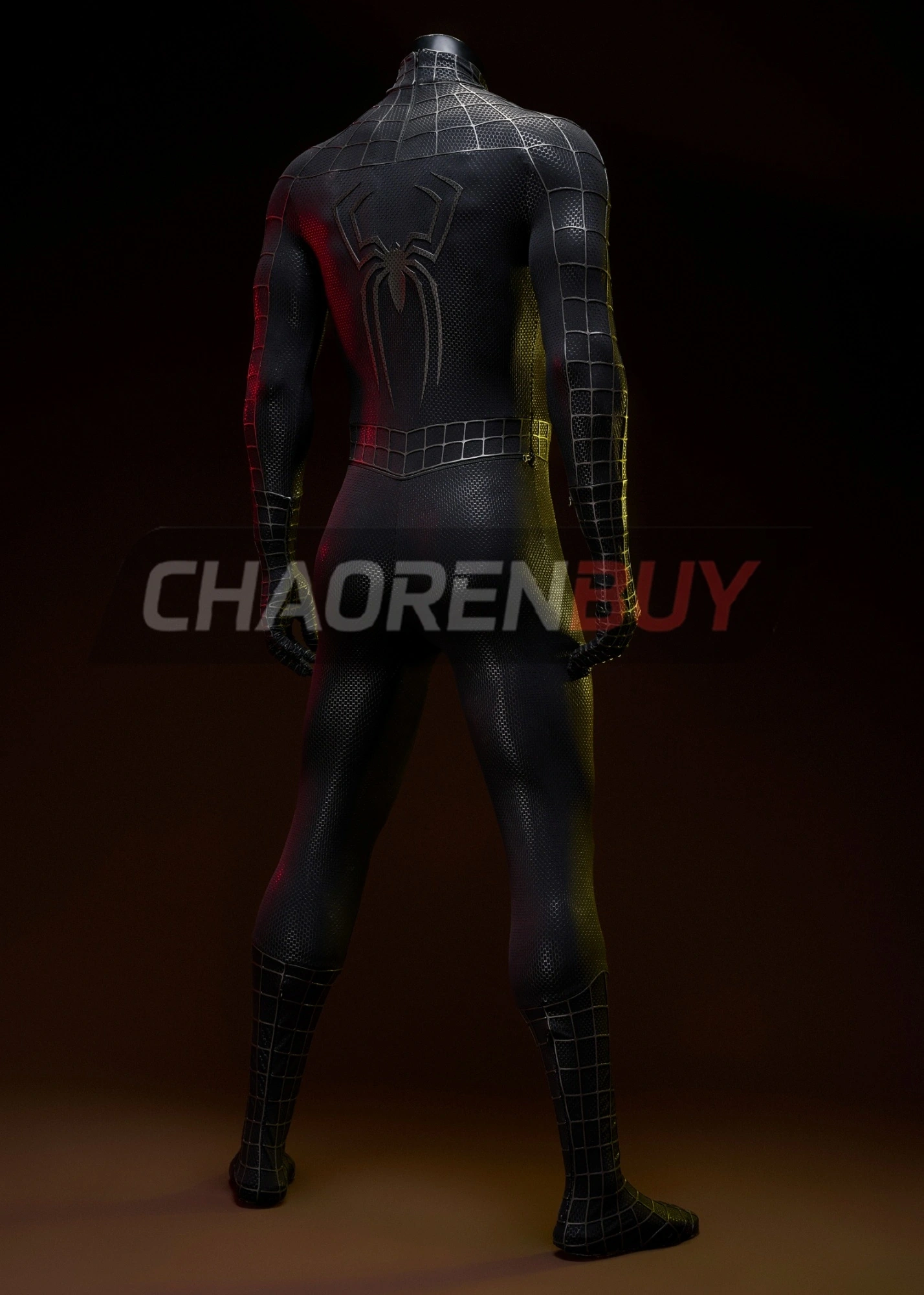 Venom Costume Spider-Man 3 Eddie Brock Bodysuit Cosplay Top Level
