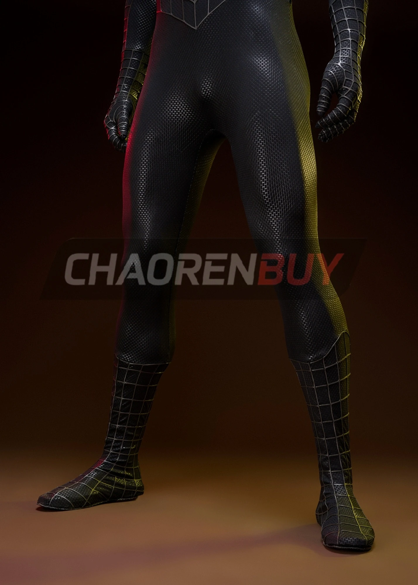 Venom Costume Spider-Man 3 Eddie Brock Bodysuit Cosplay Top Level