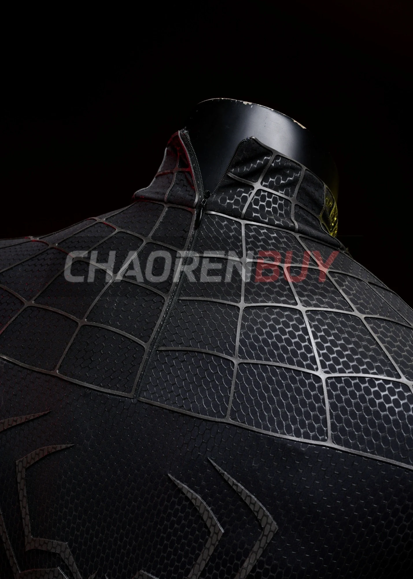 Venom Costume Spider-Man 3 Eddie Brock Bodysuit Cosplay Top Level