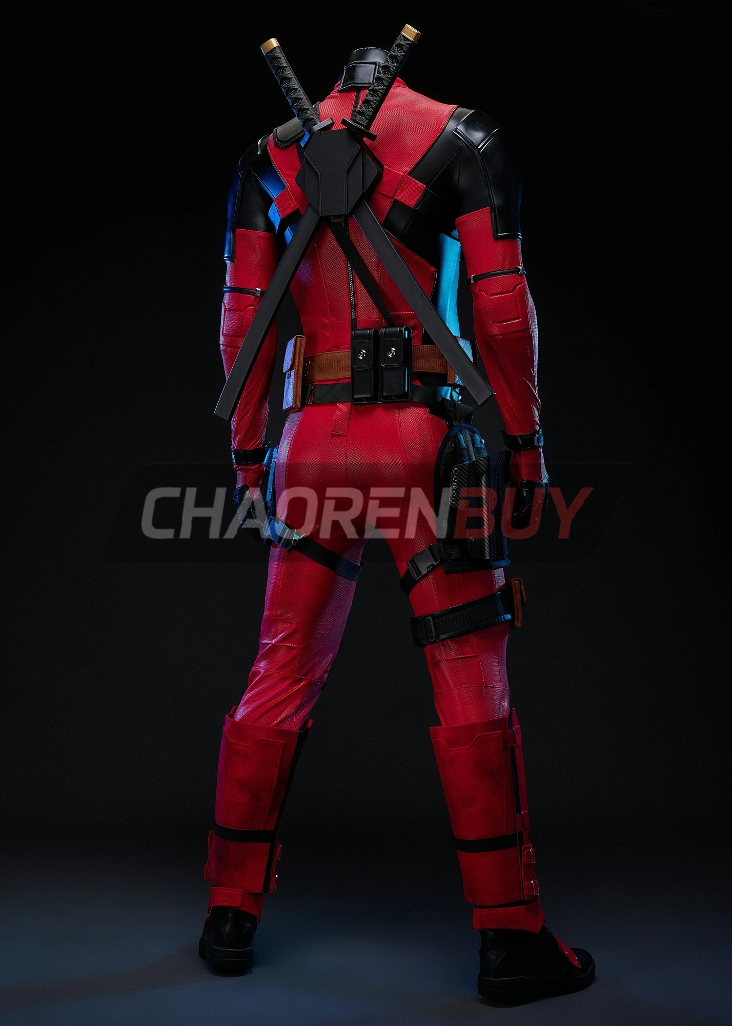 Wade Wilson Costume Deadpool 1 Suit Cosplay Top Level 2