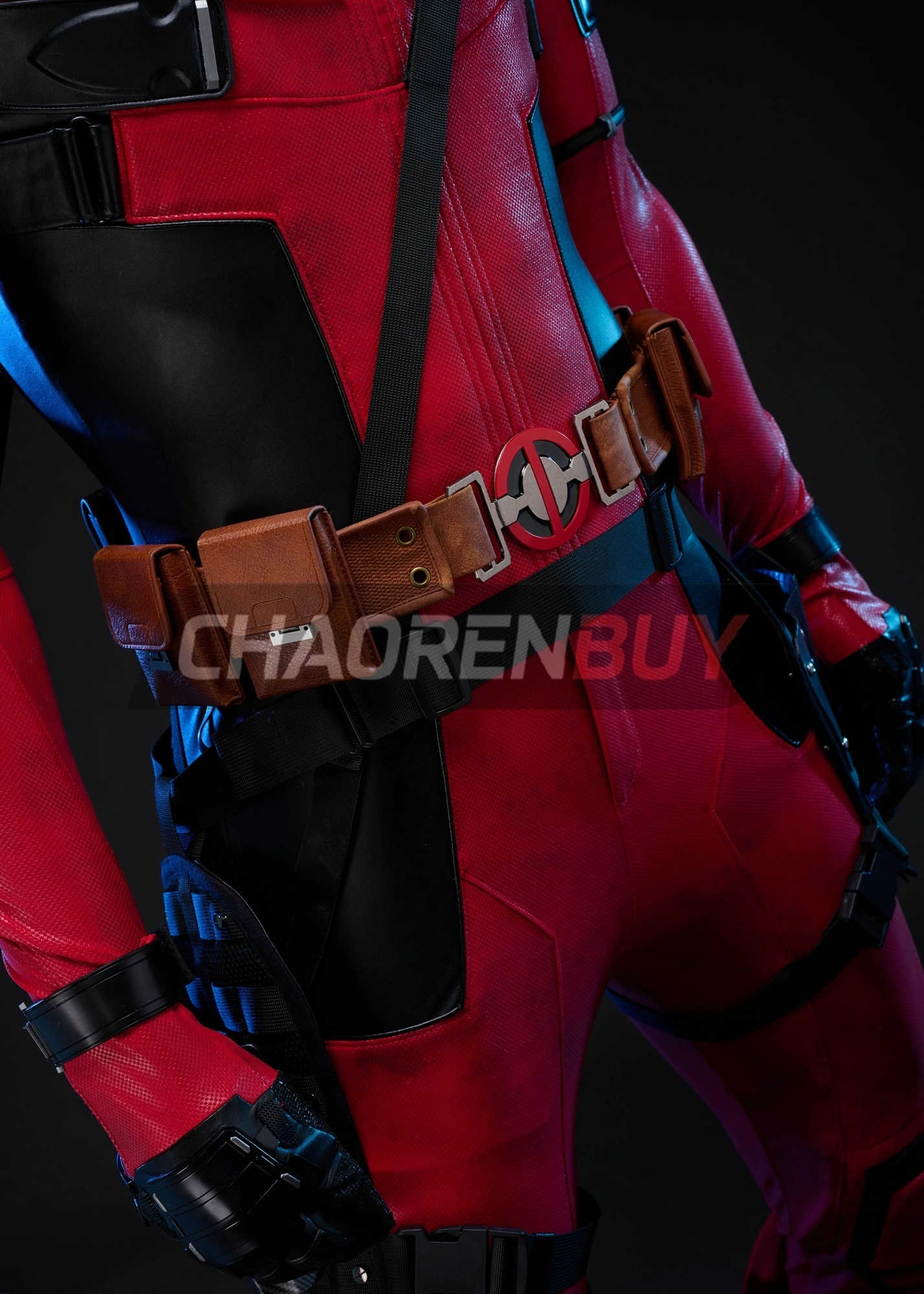 Wade Wilson Costume Deadpool 1 Suit Cosplay Top Level 2
