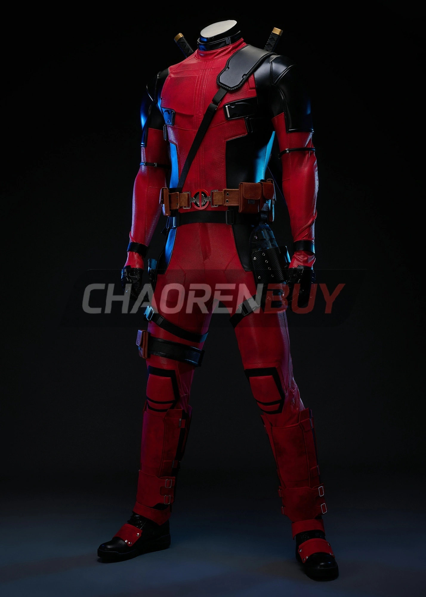 Wade Wilson Costume Deadpool 1 Suit Cosplay Top Level 2