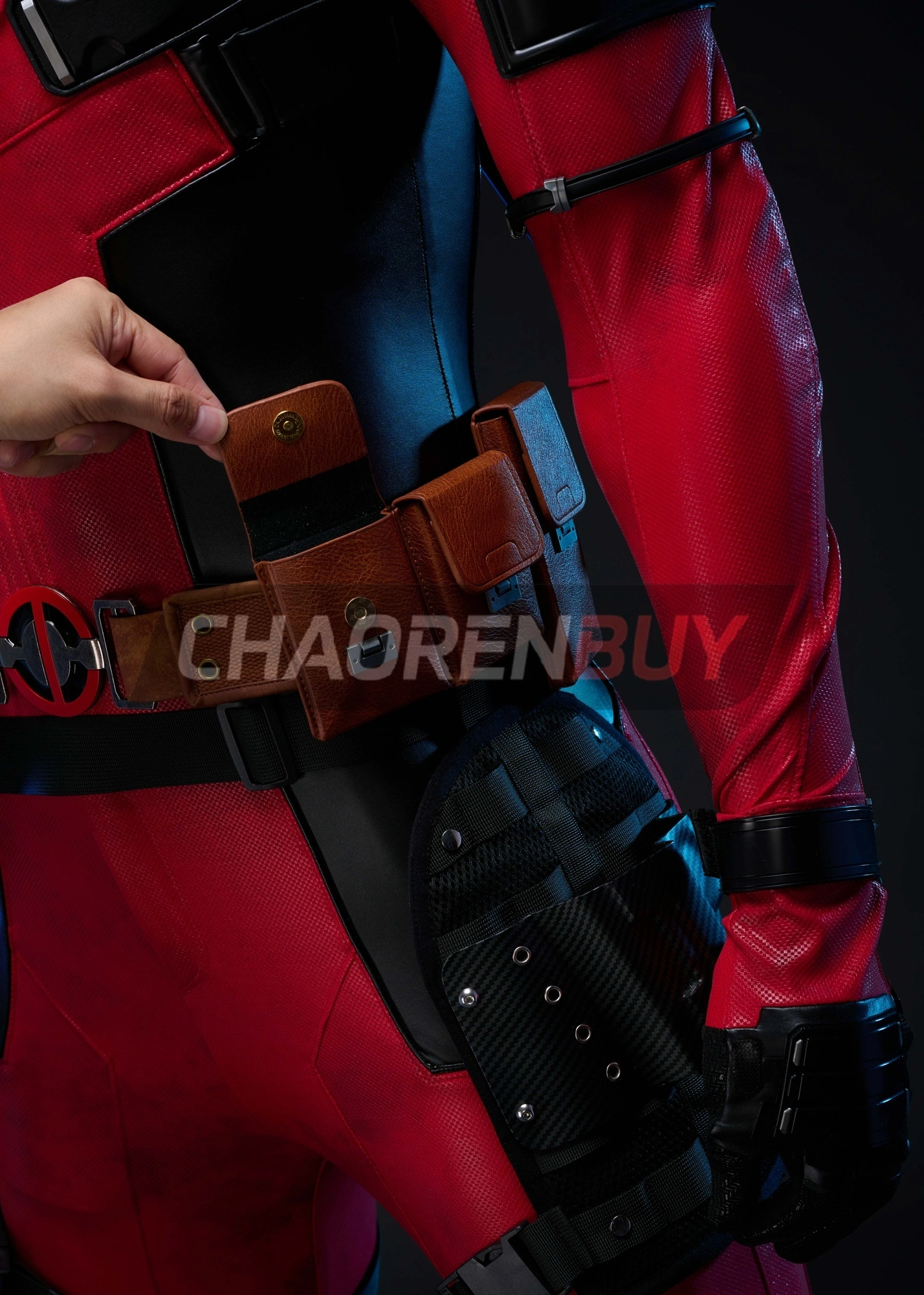 Wade Wilson Costume Deadpool 1 Suit Cosplay Top Level 2