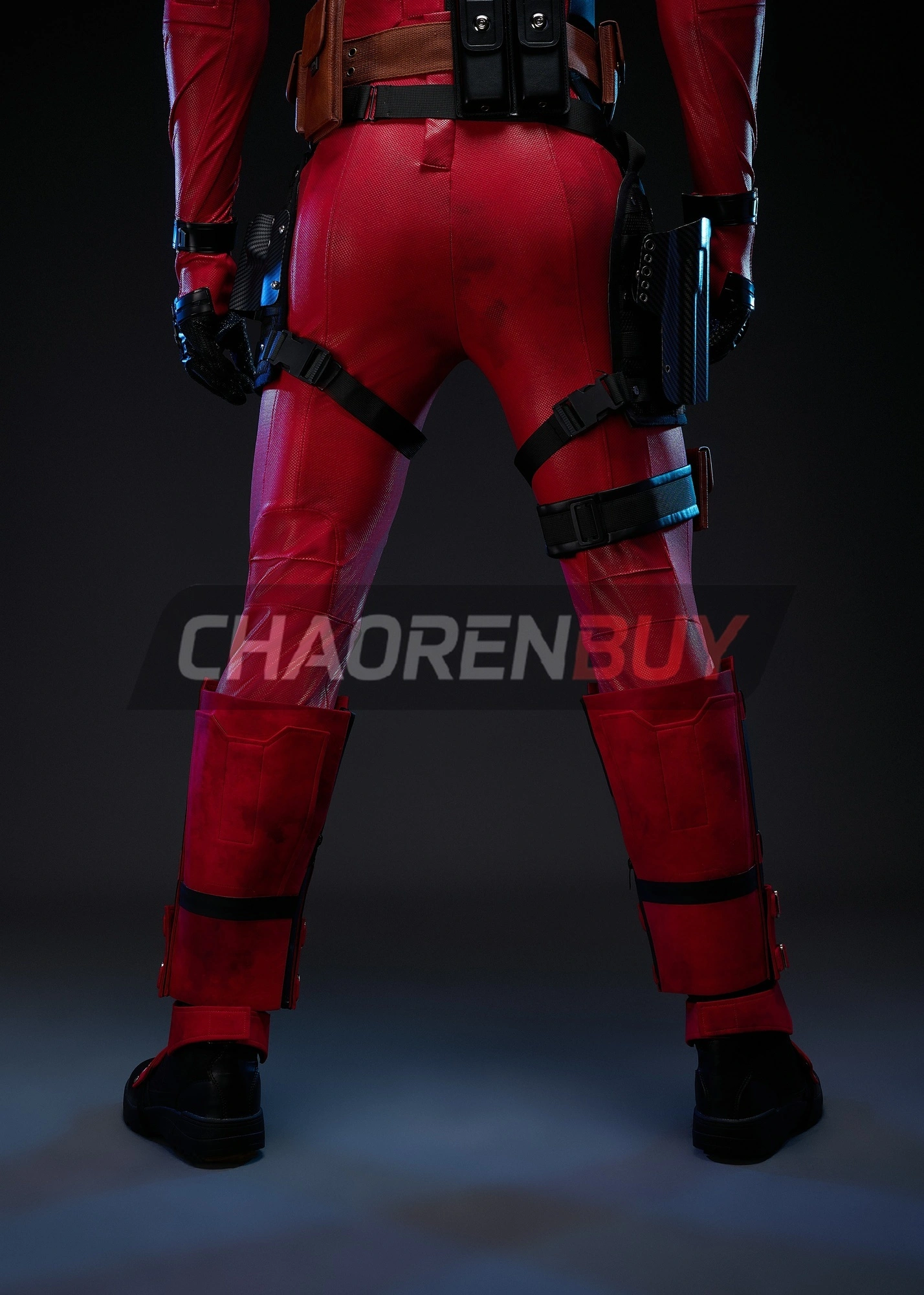 Wade Wilson Costume Deadpool 1 Suit Cosplay Top Level 2
