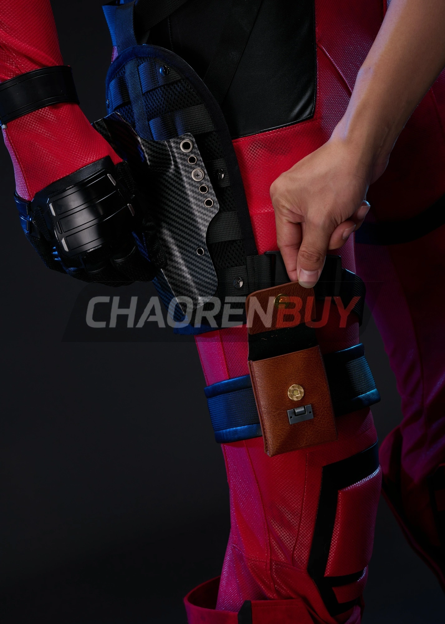 Wade Wilson Costume Deadpool 1 Suit Cosplay Top Level 2