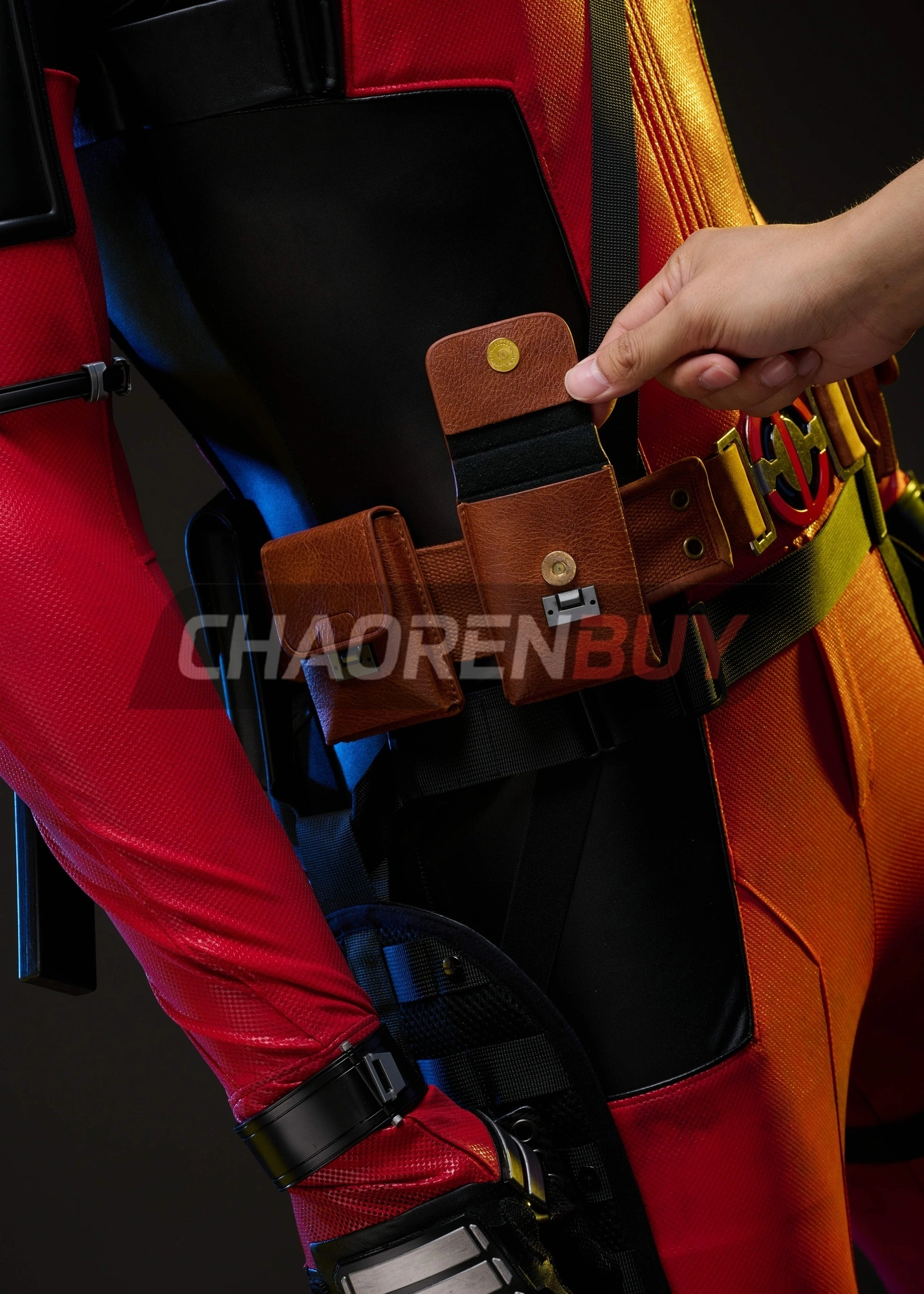 Wade Wilson Costume Deadpool 2 Suit Cosplay Top Level 2