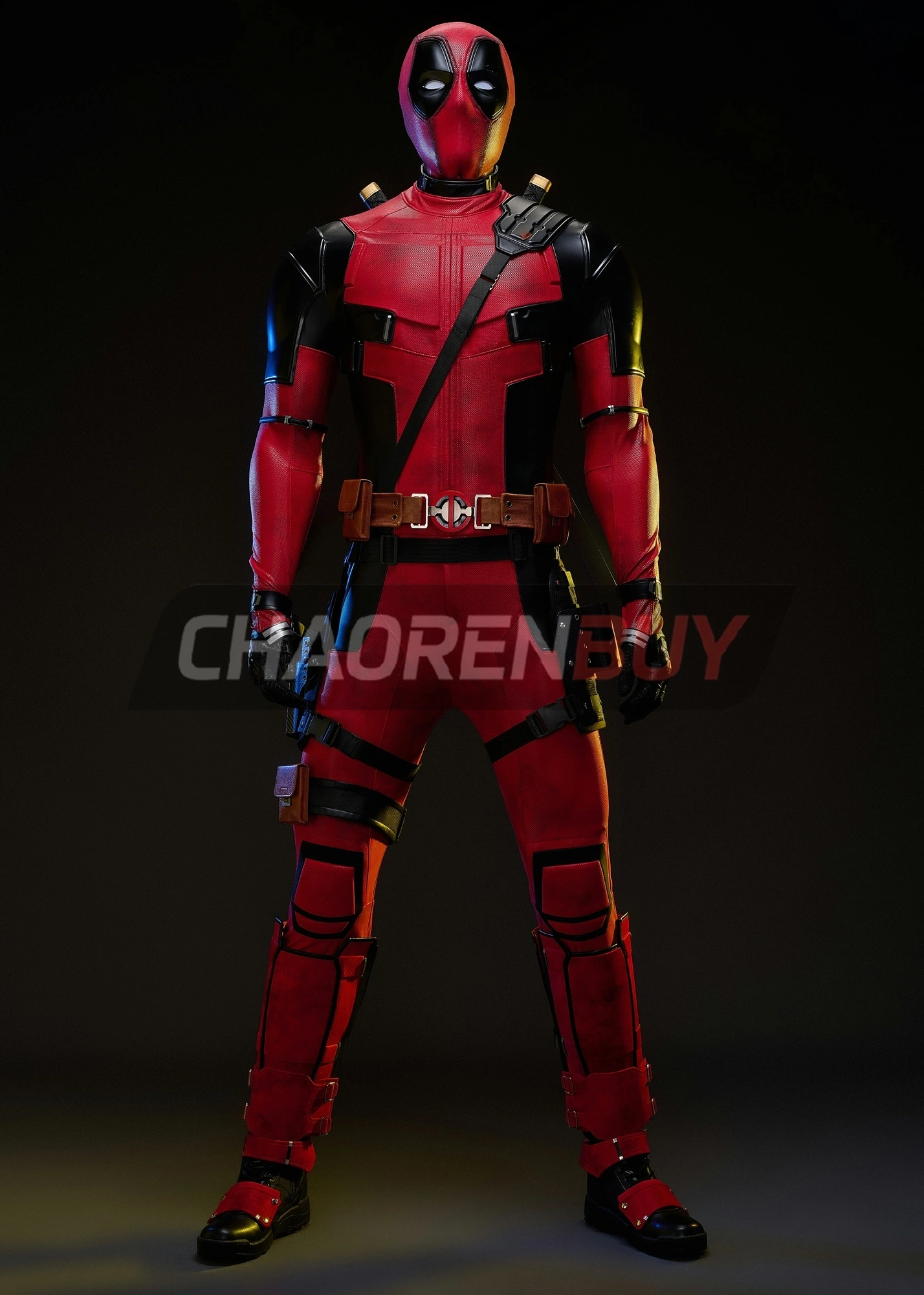 Wade Wilson Costume Deadpool 2 Suit Cosplay Top Level 2