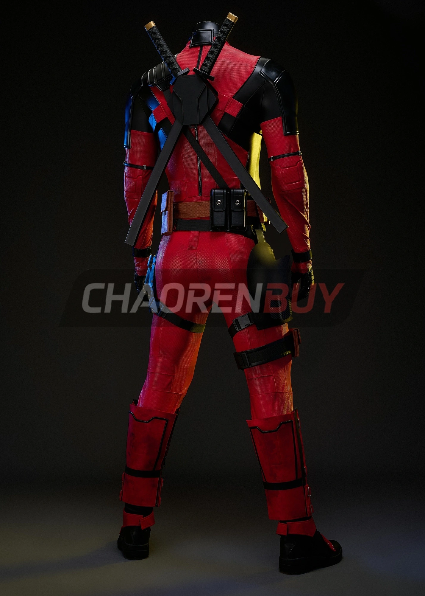 Wade Wilson Costume Deadpool 2 Suit Cosplay Top Level 2