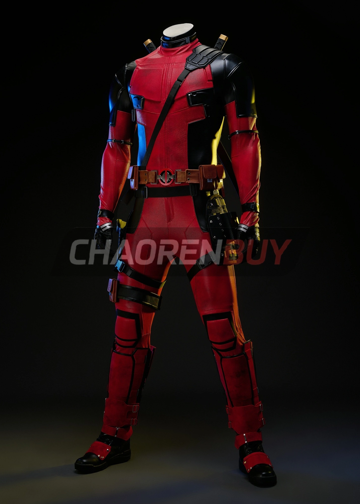 Wade Wilson Costume Deadpool 2 Suit Cosplay Top Level 2