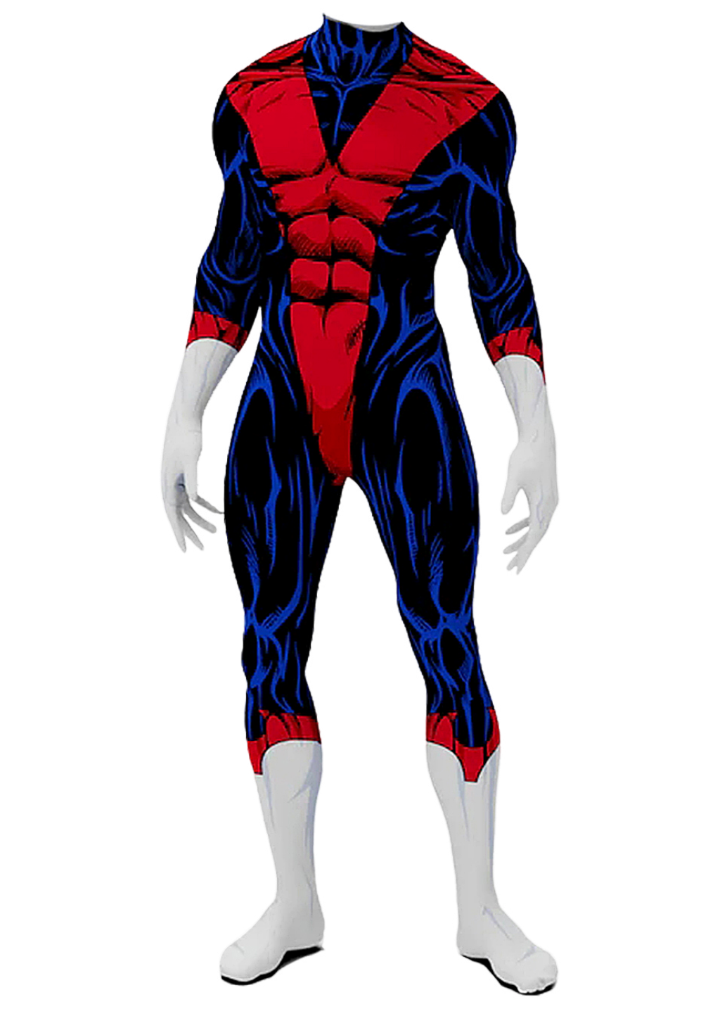 Nightcrawler Costume X-Men '97 Remy LeBeau Bodysuit Cosplay for Adult Kids
