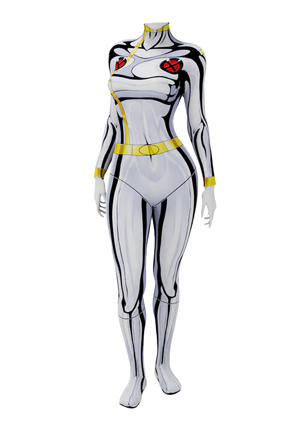 Ororo Munroe Costume X-Men '97 Bodysuit Cosplay for Adult Kids