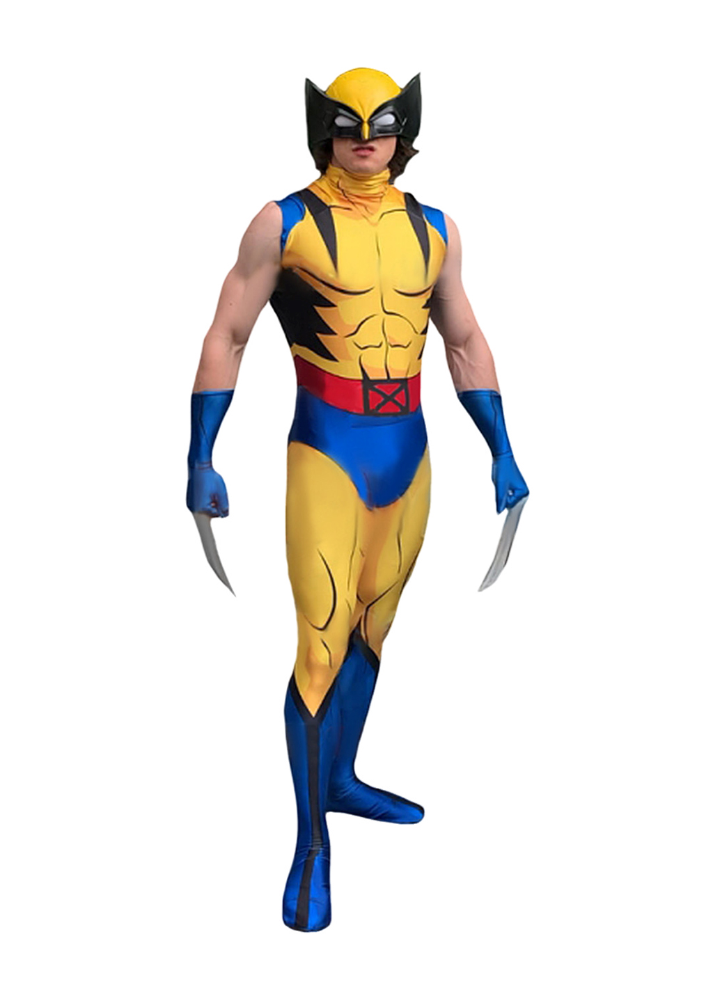 Wolverine Costume Bodysuit X-Men '97 Cosplay for Adult Kids Ver.2