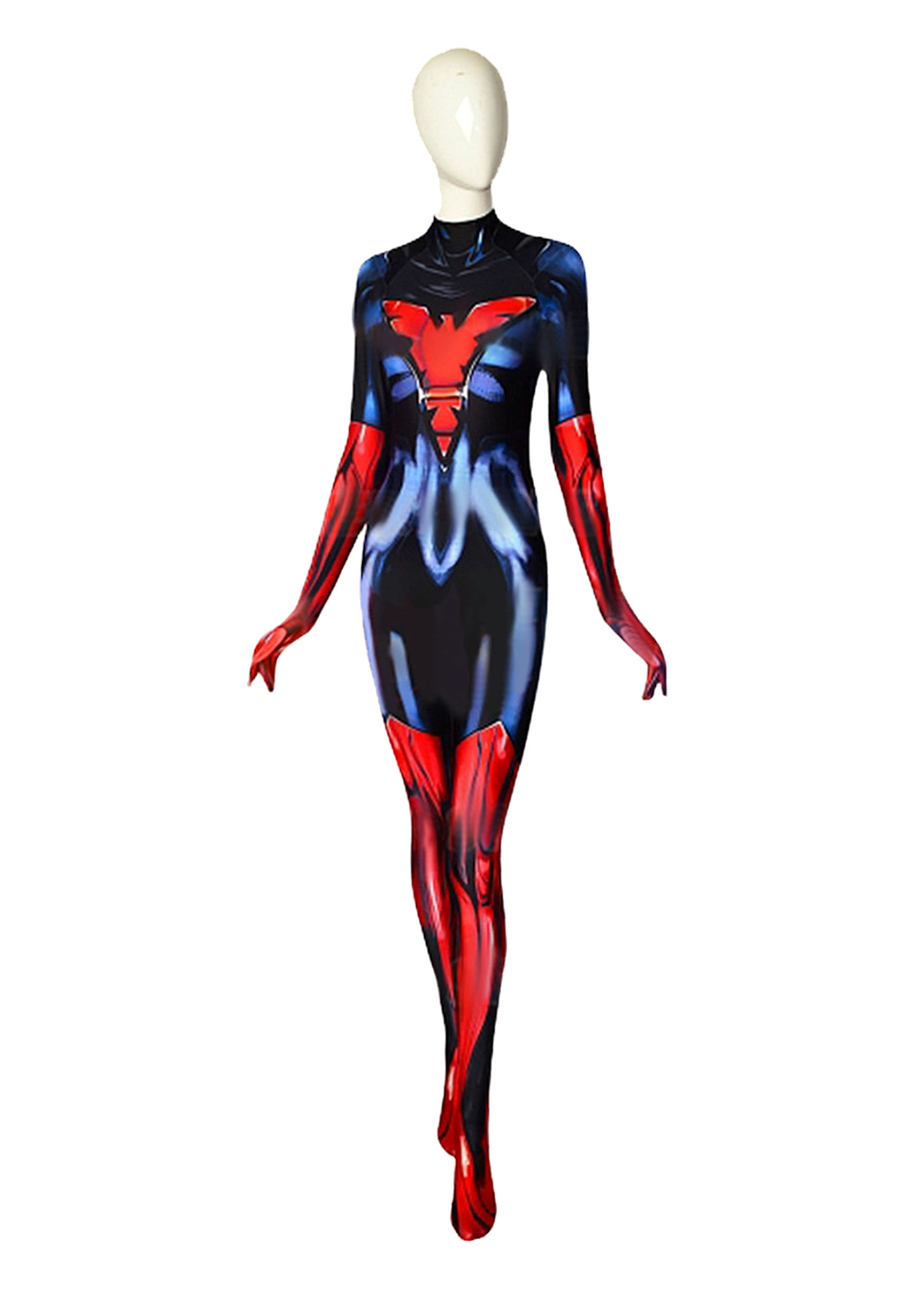 Jean Grey-Summers Costume X-Men Dark Phoenix Bodysuit Cosplay for Adult Kids