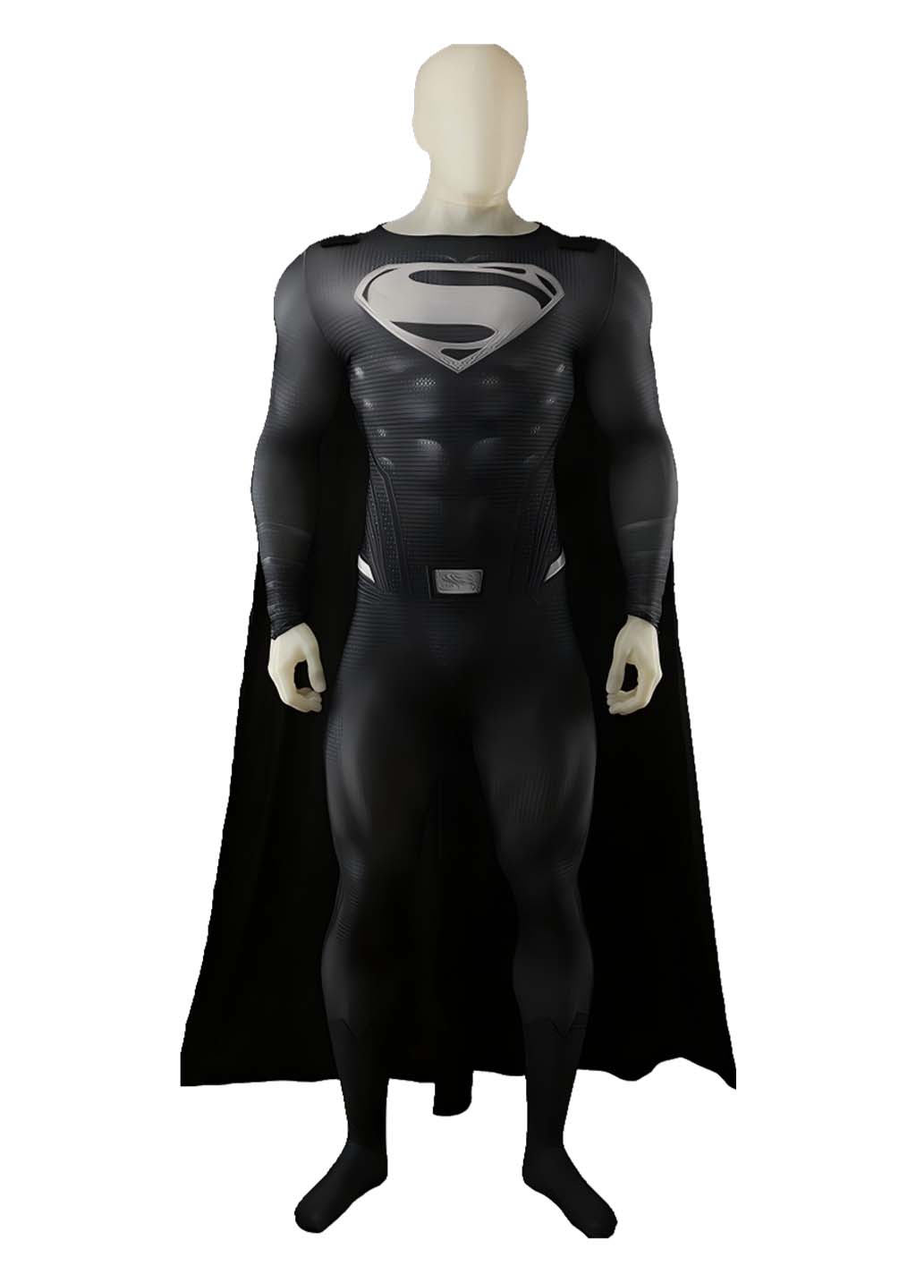 Superhero Man Costume Zack Snyder Cosplay Bodysuit for Adult Kids