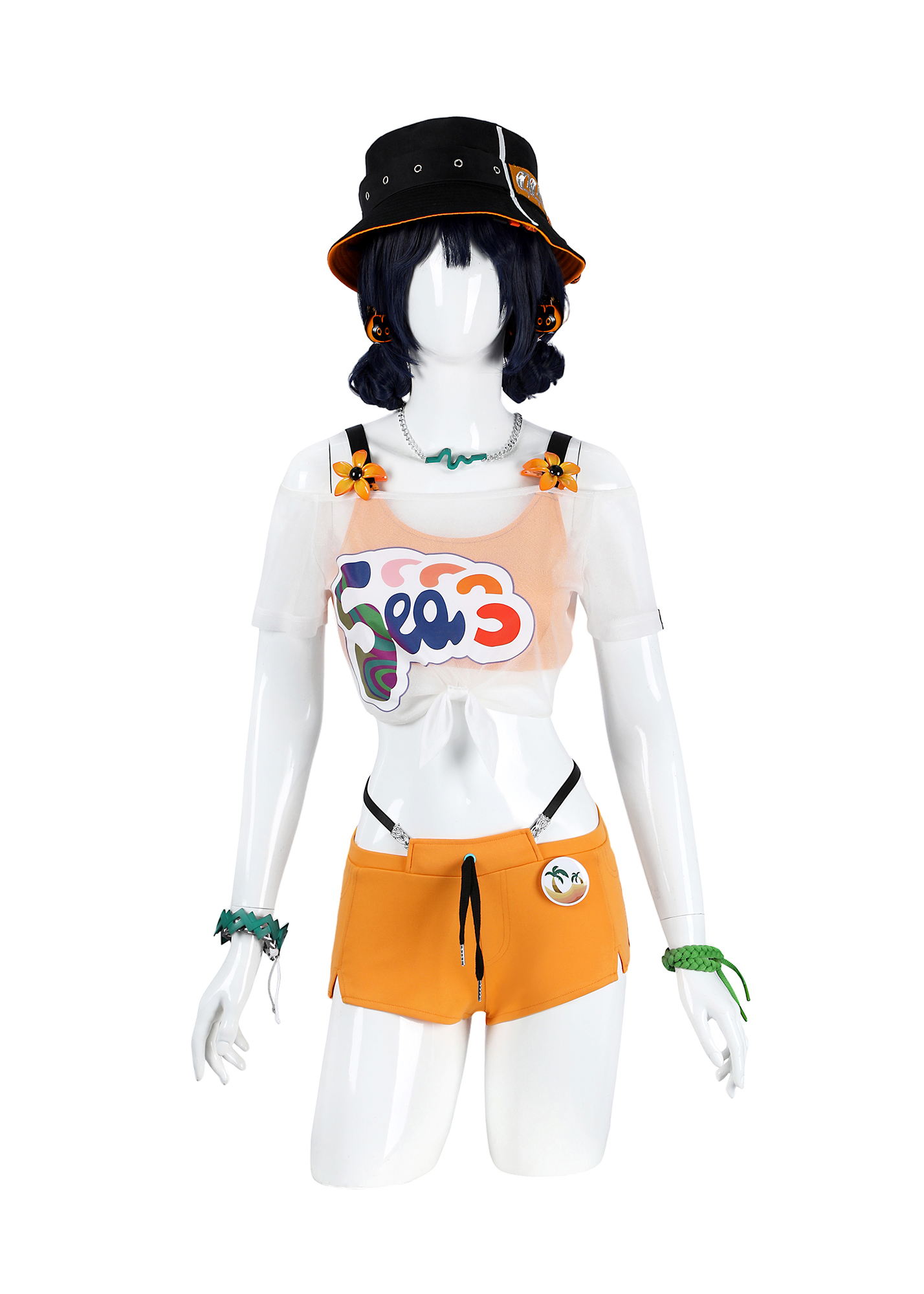 Belle Costume Zenless Zone Zero Swimsuit Cosplay