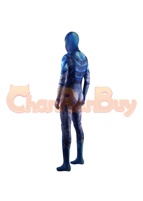 Blue Beetle Jaime Reyes Costume Cosplay Bodysuit for Adult Kid