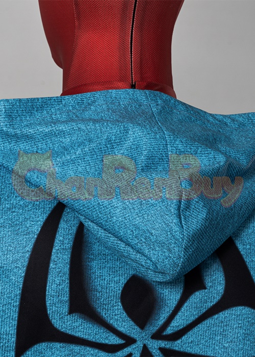 Spider-Man Across The Spider-Verse Scarlet Spider Bodysuit Costume Cosplay Suit