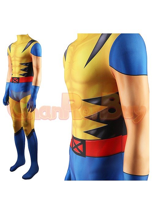 X-Men Origins: Wolverine Costume Cosplay Wolverine Bodysuit Ver5