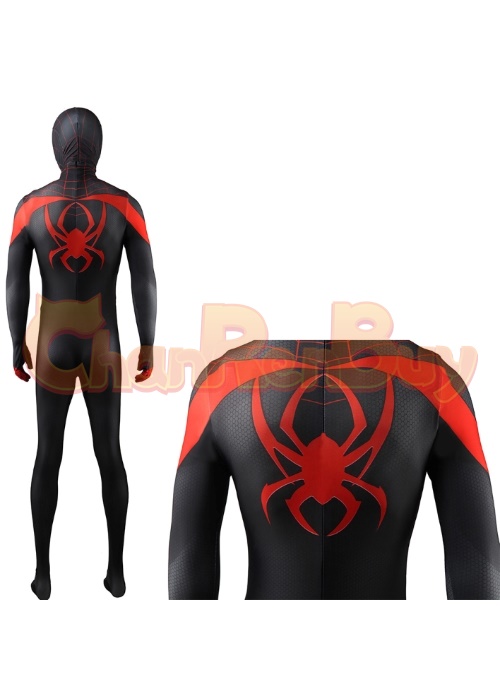 Ultimate Spider-Man Costume Cosplay Miles Morales 007 Bodysuit for Adult Kid