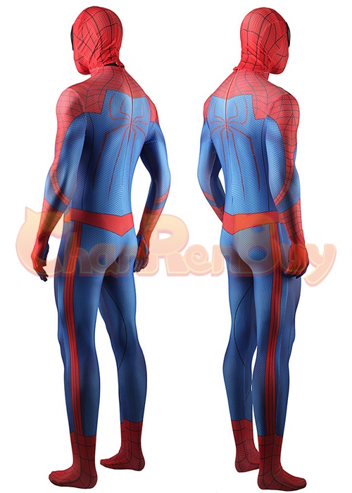 The Amazing Spider-Man Costume Cosplay Bodysuit for Adult Kid Ver.8