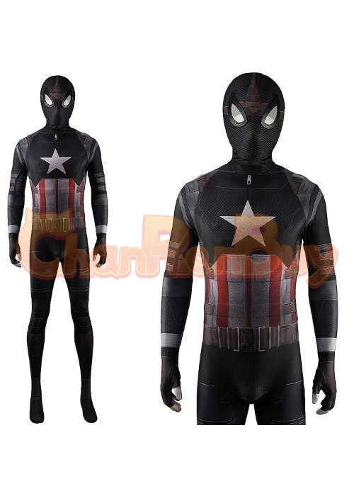 Spider-Man: Far From Home Peter Parker Costume Cosplay Bodysuit for Adult Kid