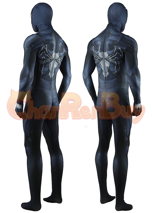 Marvel's Spider-man 2 Spider-man Venom Costume Cosplay Bodysuit for Adult Kid