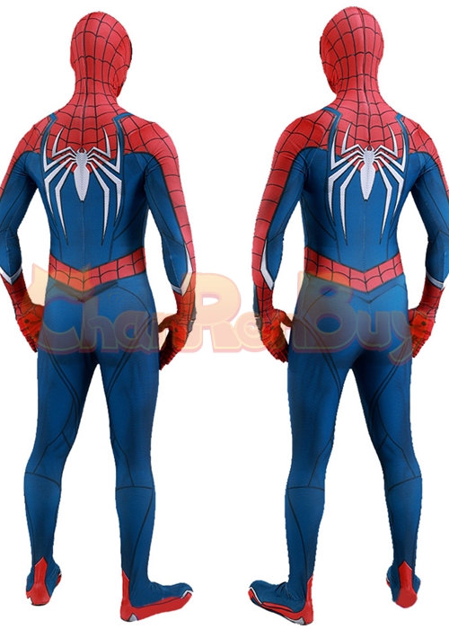 Peter Parker Costume PS5 Spider Man Cosplay Bodysuit Ver. 5 for Adult ...