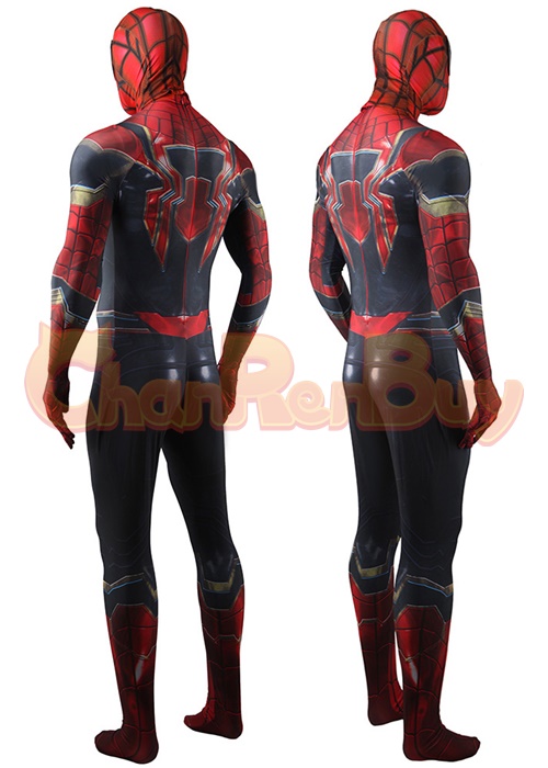 Avengers: Infinity War Spider-Man Costume Cosplay Bodysuit for Adult Kid