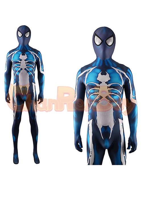 Spider-Man Venom Symbiote Spiderman Costume Cosplay Bodysuit Ver. 6 for Adult Kid