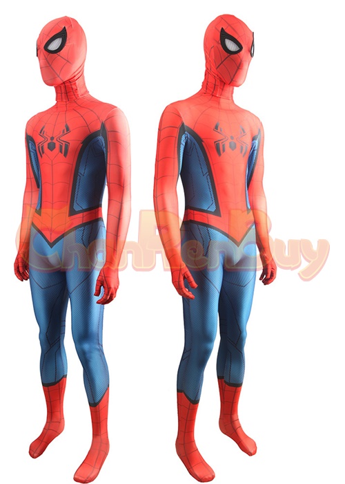 What If Costume Cosplay Zombie Hunter Spider-Man Bodysuit for Adult Kid
