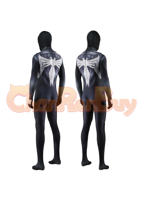Spider-Man 3 Costume Cosplay Venom Symbitote Spiderman Bodysuit for Adult Kid