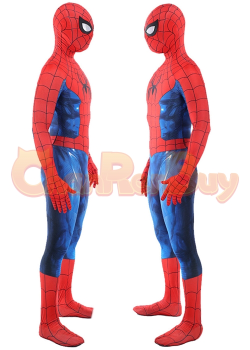 Classic Spider-Man Cosplay Peter Parker Bodysuit Ver.7 for Adult Kid
