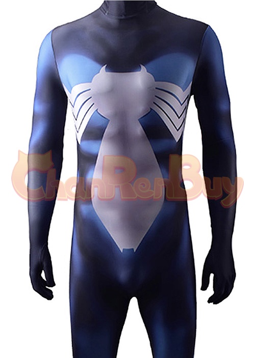 Venom Spider Man Costume Cosplay SYMBIOTE Suit Bodysuit for Adult Kid