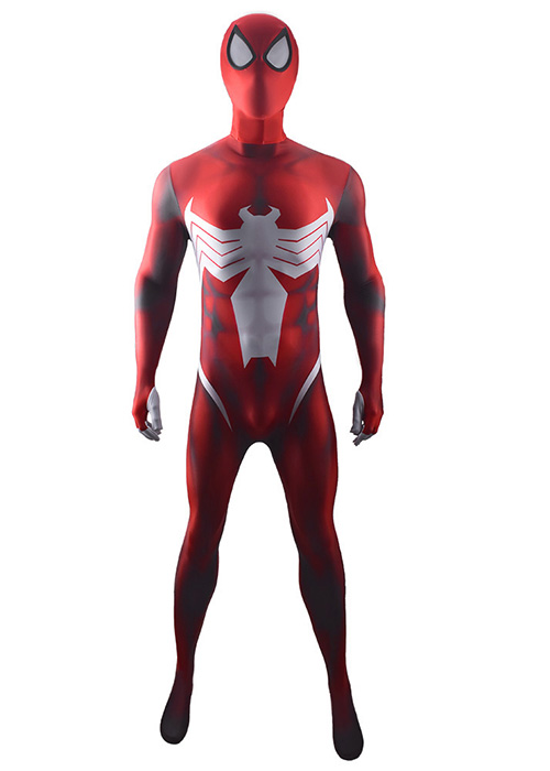 Venom Spider-Man Costume Cosplay SYMBIOTE Suit Bodysuit for Adult Kid