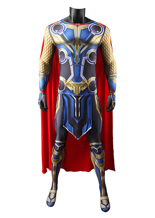 Thor：Love and Thunder Costume Cosplay Thor Bodysuit For Adult Kid