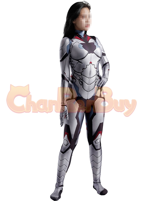 Guardians of the Galaxy Gamora Costume Cosplay Bodysuit for Adult Kid