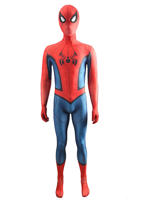 What If Costume Cosplay Zombie Hunter Spider-Man Bodysuit for Adult Kid