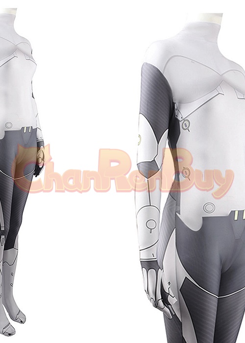 OW Genji Girl Costume Cosplay Bodysuit Ver.2 for Women Kid
