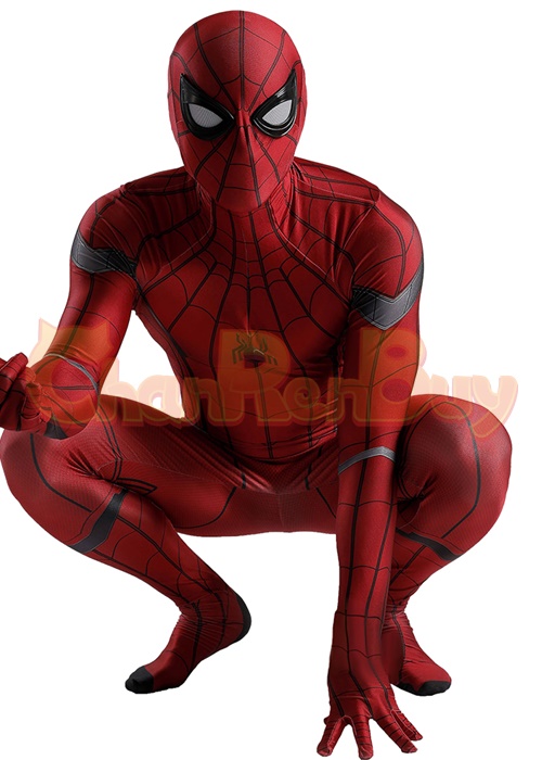 Spider-Man Homecoming Cosplay Scarlet Bodysuit for Adult Kid