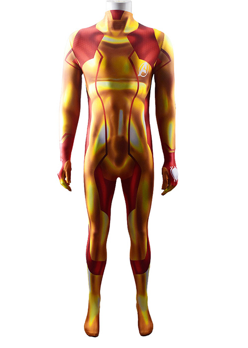 Metroid Costume Cosplay Samus Aran Bodysuit for Adult Kid