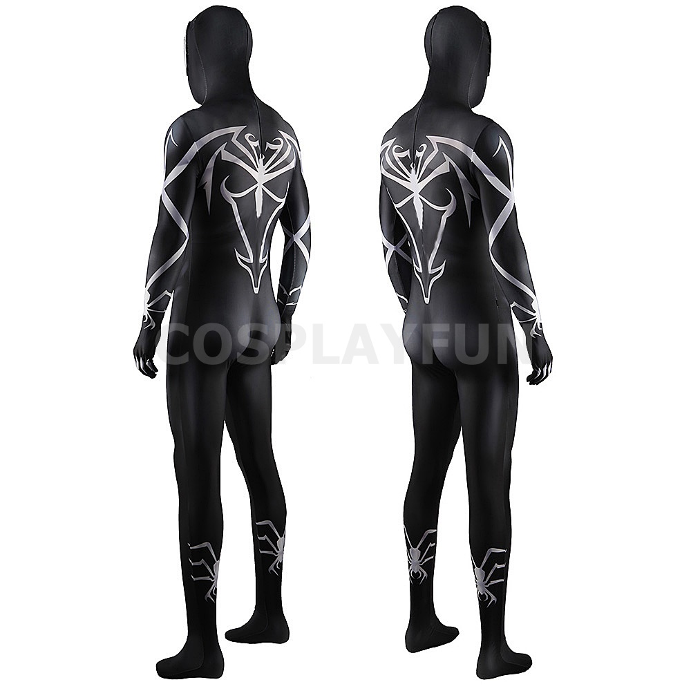 Spider-Man Ultimate Symbiote Venom Costume Cosplay Bodysuit for Adult Kid