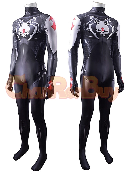 White Widow Costume Cosplay Yelena Belova Bodysuit for Adult Kid