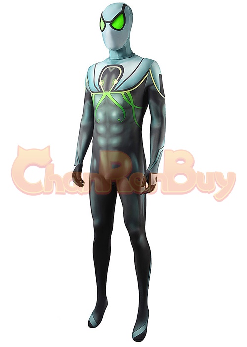 Spider-Man Doctor Octopus Costume Cosplay Otto Gunther Octavius Bodysuit for Adult Kid